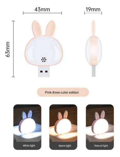 Lámpara De Lectura Usb De 22 Unidades, Luz Nocturna Tipo Con