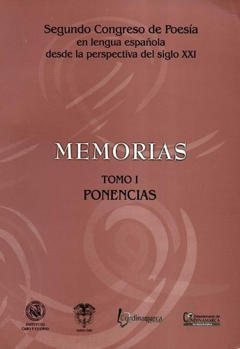 Libro Segundo Congreso De Poesía En Lengua Española. Tomo I