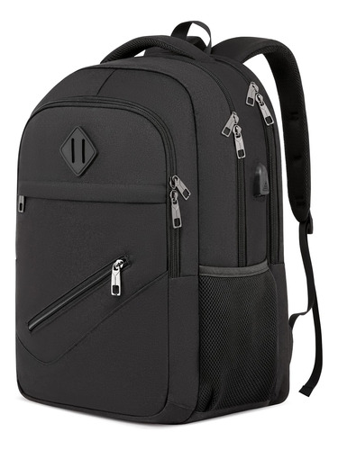 Bikrod Mochila Para Porttil P24 De 15,6 Pulgadas, Negro -, U