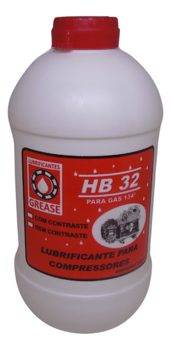 Óleo Hb32 Para Compressor Ar Condicionado Automotivo 1 Litro