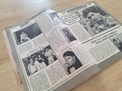 Revista Ilusão 311 Tony Ramos Lídia Brondi Janete Clair (Usado)