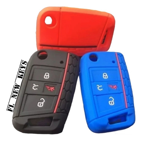 Funda Silicon Llave Vw Golf Mk7 Gti Leon Seat Ibiza Cupra