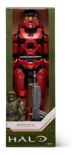 Brinquedo Boneco Halo Infinite Spartan Mk Vii 30 Cm 2382