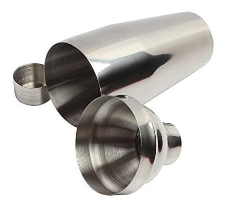 Imagen 2 de 5 de Set Bar Tender De 5 Piezas Kit De Accesorio Coctelera Acero