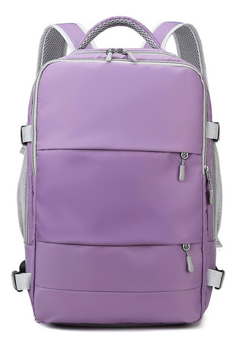 Mochila De Viaje Multifuncional Grande Impermeable For Muje