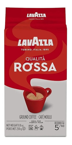 Imagen 1 de 1 de Café Lavazza Molido Qualità Rossa 250g
