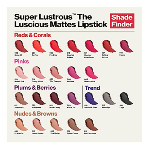 Revlon Lapiz Labial Cremoso, Super Lustrous, Lipstick The