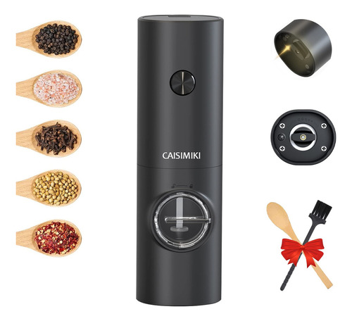 Caisimiki Electric Salt And Pepper Grinder Battery Operated.