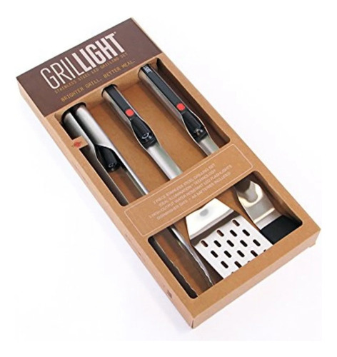 Juego De Accesorios Parrilla Luz Bj's Set 3