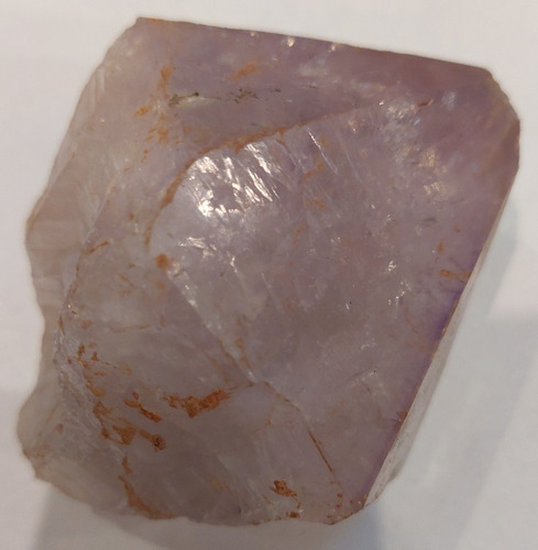 Mineral Roca Cristal De Cuarzo  Amatista Pico Punta 8 Cm