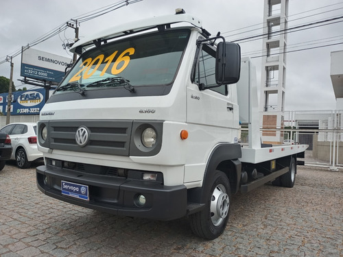 Vw 8.160 Delivery Plus Ano 2016 Com Plataforma Guincho