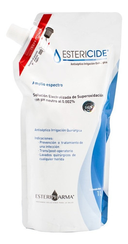 Estericide Antiseptico Irrigacion Quirurgica 1 Litro