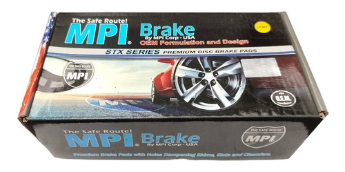 Pastillas De Frenos Mpi Brake Malibu/blazer/s-10/monte Carlo