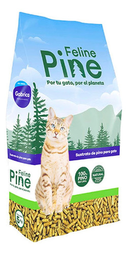 Feline Pine Arena Para Gatos X 5 Kg