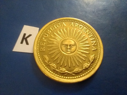 Argentina Monedas De Un 1 Peso Año 1974 Sol (Usado)