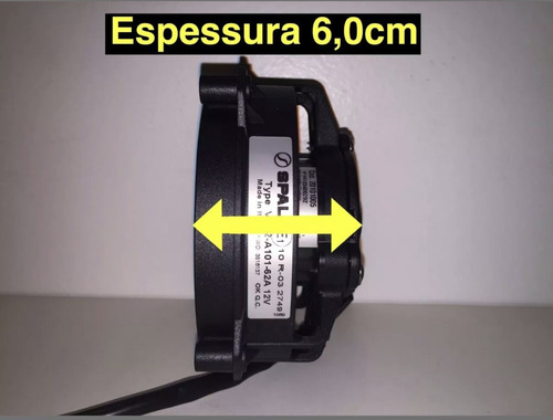 Kit Ventoinha Spal Klx450 /ktm /crfx/ Wrf Aciona Automatico