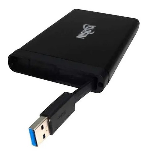Imagen 2 de 7 de Case Externo Usb 3.0 Para Disco Sata 2.5 Notebook Aluminio