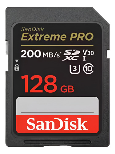 Tarjeta Memoria Sandisk Extreme Pro 128gb 200mb/s V30