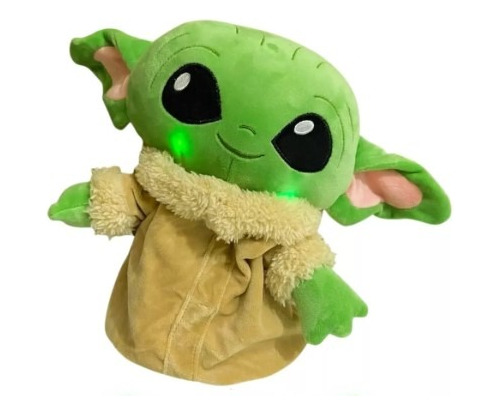 Muñeco Peluche Baby Yoda Luz Sonido Grogu Mandalorian