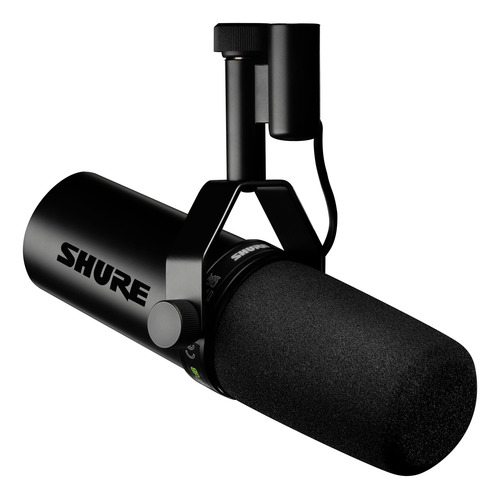 Microfone Vocal Dinâmico Shure Sm7db Com Pré-amplificador -