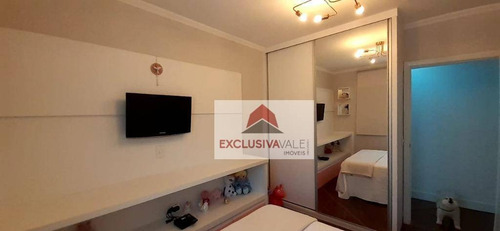 Apartamento Com 4 Dormitórios À Venda, 168 M² Por R$ 850.000,00 - Jardim São Dimas - São José Dos Campos/sp - Ap2825
