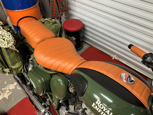 Imagem 5 de 17 de Royal Enfield Green Battle 500 Classic Verde 13 Mil Km 2017