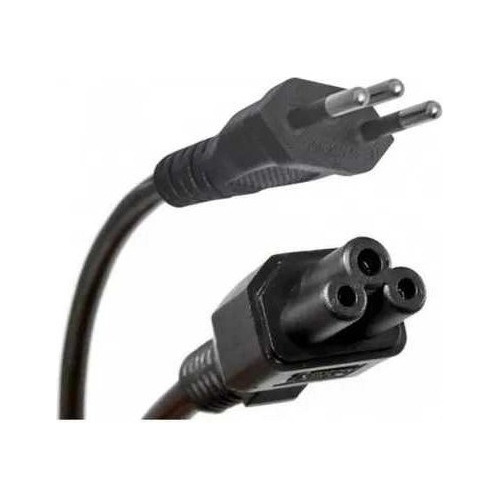Kit 10 Cabo Força Energia Fonte Notebook Tripolar Padrão Br Preto