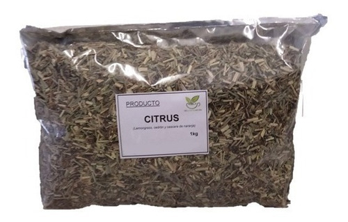 Citrus (lemongrass,cedron Y Casc Naranja) 1 Kilo 1kg Envío G