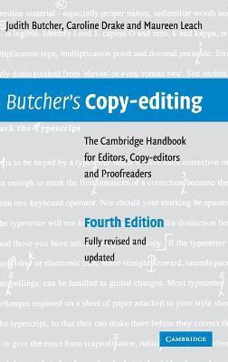 Libro Butcher's Copy-editing : The Cambridge Handbook For...