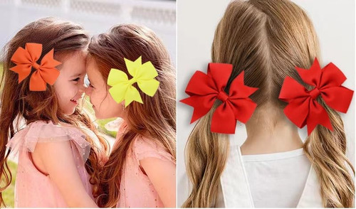 3 Pulgadas Boutique Grosgrain Ribbon Peinwheel Bows For Baby