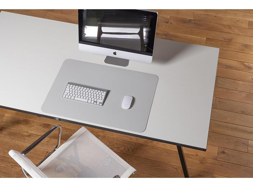 Protector De Escritorio Purosens Stijl 60x50cm Antideslizant Blanco