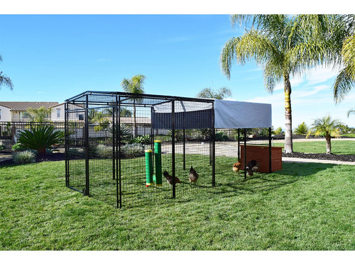 Alimentador Elevado Pvc Para Aves De Corral Paquete 2