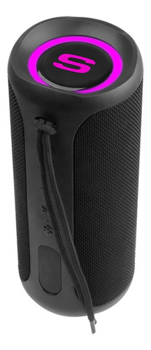 Altavoz Bluetooth Portátil Ultrarresistente Al Agua Heysong Color Negro