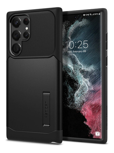 Imagem 2 de 10 de Capa Original Spigen Slim Armor Samsung Galaxy S22 Ultra 5g