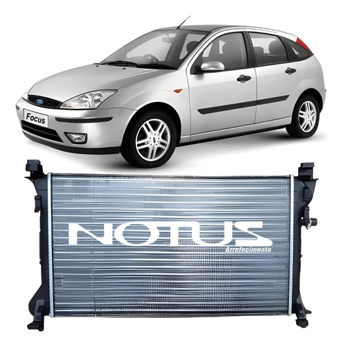 Radiador Notus Ford Focus 1.6 2.0 2001 2003 2005 2007 2008