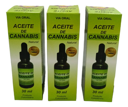 Aceite Can.....uso  Sublingual De 30 Ml.(1 Botella )