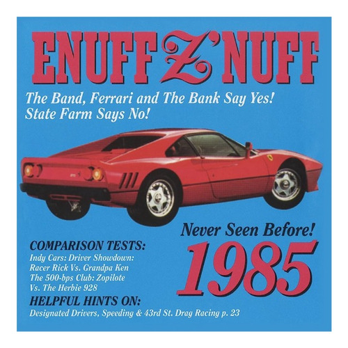 Lp Nuevo: Enuff Znuff - 1985 (1994)