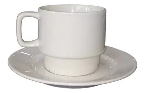 Tazas Para Cafe De 6 Onzas. 6 Tazas / Platos #m