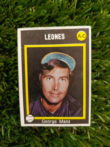 1974 Béisbol Profesional Venezolano George Manz 