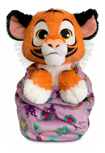 Rajah Bebé Tigre Aladino Peluche En Bolsa De 25cm Disney