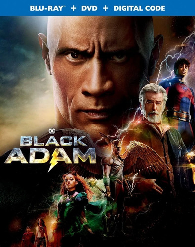 Blu Ray Black Adam Dvd Original Estreno Dc Marvel