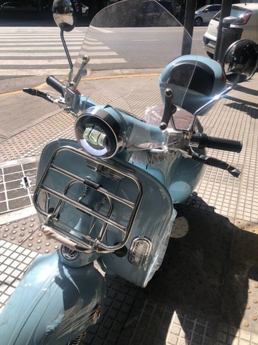 Scooter Vespa Eléctrica Sunra Vintage Litio Motor 3000w