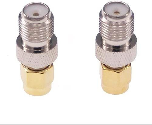 Conector Rfaha 5 Pzs Rp-sma Macho A F Hembra -dorado