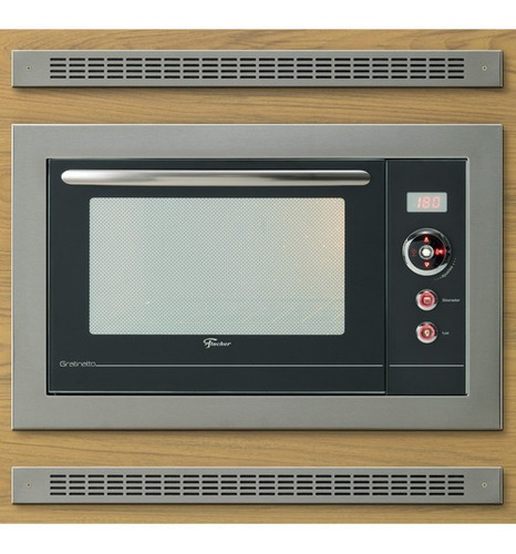 Forno Elétrico De Embutir Fischer 44l Inox 127v Gratinatto