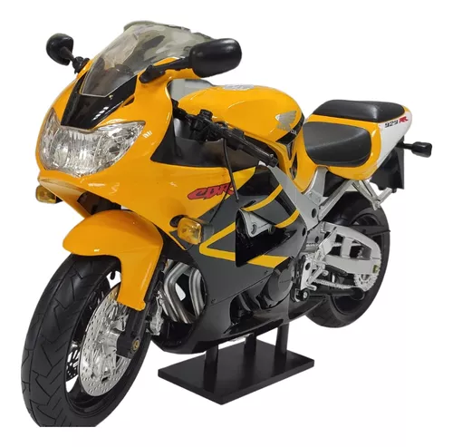 Moto de Ferro Trilha Miniatura Yamaha YZ 250 1:6 na Caixa New-Ray