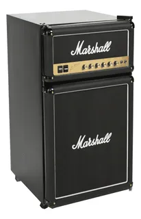 Refrigerador frigobar Marshall MF4.4BLK color black con capacidad de 126L 127V