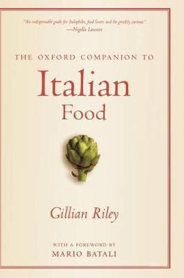 Libro The Oxford Companion To Italian Food - Gillian Riley