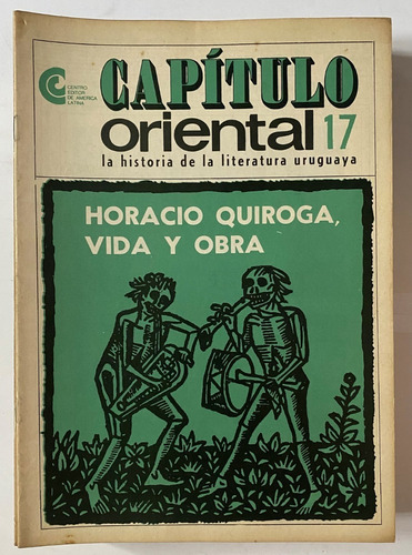 Literatura Uruguaya Nº 17 , Horacio Quiroga , G2