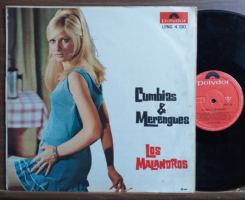 Los Malandros - Cumbias & Merengues - Lp Vinilo Brasil 1967 