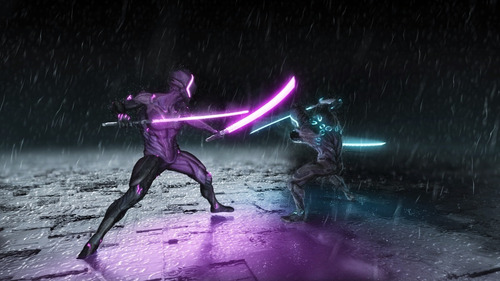 Super Vinheta Animada - Ninja Gamer Logo - After Effects